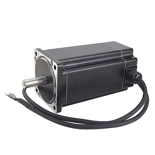P Series IP65 Waterproof Nema 34 Stepper Motor 6.0A 12Nm(1700oz.in) - 34IP65-120 | StepperOnline AU