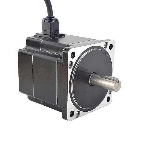 P Series IP65 Waterproof Nema 34 Stepper Motor 6.0A 4.5Nm(637.38oz.in) - 34IP65-45 | StepperOnline AU