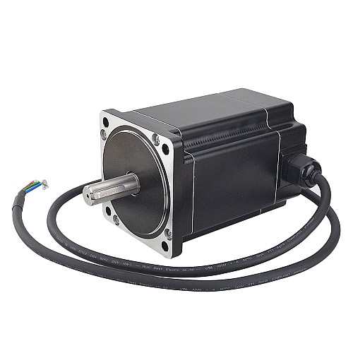 P Series IP65 Waterproof Nema 34 Stepper Motor 6.0A 8.5Nm(1203.94oz.in) - 34IP65-85 | StepperOnline AU