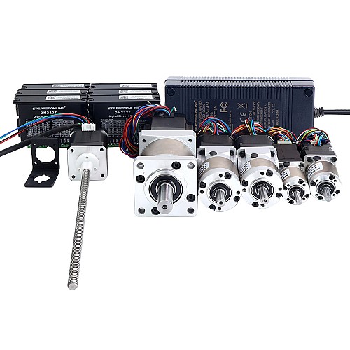Upgraded AR4 Robot Complete Electric Package AR4-MK3/4 | Stepper Motor, Driver and Power Supply - AR4-MK3/4 | StepperOnline AU