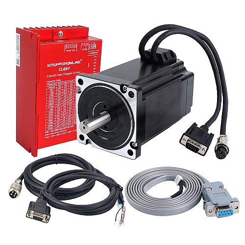 YS Series 1 Axis 9.00Nm(1274.5oz.in) Nema 34 Closed Loop Stepper Kit V2.0 - 1-CL86Y-S90-V20 | StepperOnline AU