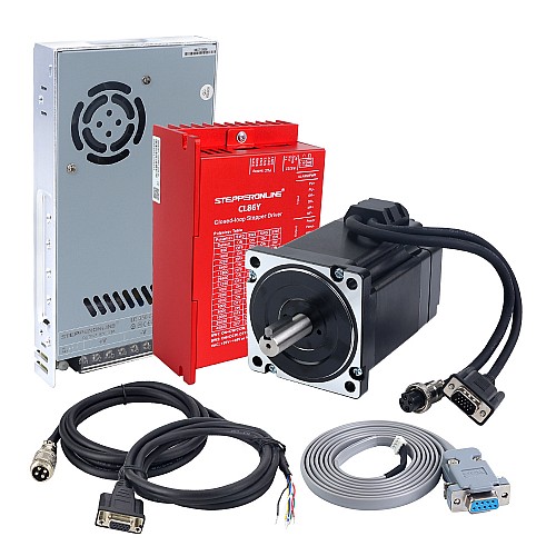 YS Series 1 Axis 6.50Nm(920.48oz.in) Nema 34 Closed Loop Stepper Kit V2.0 w/ Power Supply - 1-CLYS65-V20 | StepperOnline AU