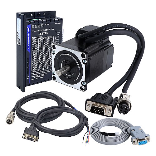 TES Series 1.2Nm(169.93oz.in) 1 Axis Closed Loop Stepper CNC Kit Nema 23 Motor & Driver CL57TE - 1-CL57TE-S12 | StepperOnline AU