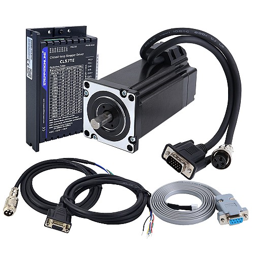 TES Series 4.0Nm(566.56oz.in) 1 Axis Closed Loop Stepper CNC Kit Nema 24 Motor & Driver CL57TE - 1-CL57TE-S40 | StepperOnline AU