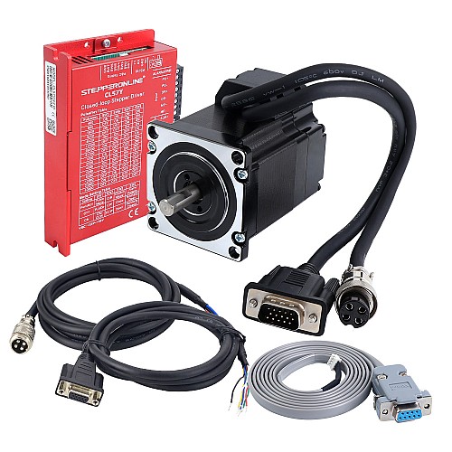 YS Series 1 Axis Closed Loop Stepper CNC Kit V2.0 1.20Nm(169.93oz.in) Nema 23 Motor & Driver - 1-CL57Y-S12-V20 | StepperOnline AU