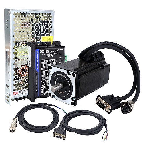 TS Series 1 Axis 3.0Nm(424.83oz.in) Nema 24 Closed Loop Stepper Kit w/Power Supply - 1-CLTS30-V41 | StepperOnline AU