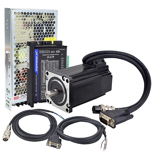 TS Series 1 Axis 3.0Nm(424.83oz.in) Nema 24 Closed Loop Stepper Kit w/Power Supply - 1-CLTS30-V41 | StepperOnline AU