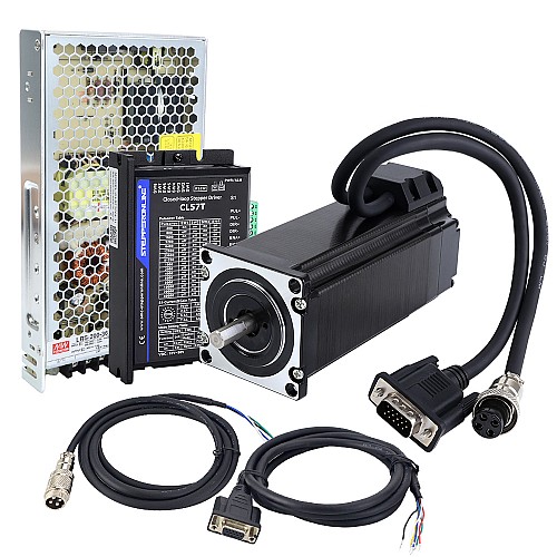 TS Series 1 Axis 3.0Nm(424.83oz.in) Nema 23 Closed Loop Stepper Kit w/ Power Supply - 1-CLTS30A-V41 | StepperOnline AU