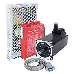 YS Series 1 Axis Closed Loop Stepper CNC Kit V2.0 3.00Nm(424.83oz.in) Nema 23 Motor w/ 1.5m Cables & Power Supply