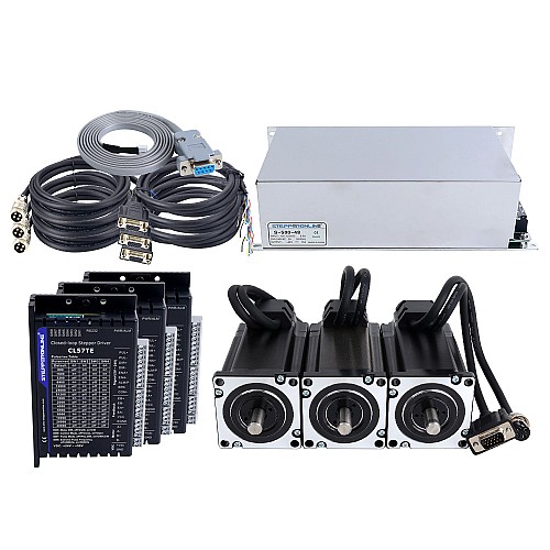 TES Series 3 Axis 4.0Nm(566.56oz.in) Nema 24 Closed Loop Stepper Kit & Driver CL57TE w/ Power Supply - 3-CLTES40 | StepperOnline AU