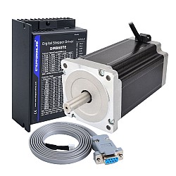 TES Series 1 Axis Stepper CNC Kit 13.0Nm(1841oz.in) Nema 34 Stepper Motor & Driver DM860TE