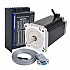 TES Series 1 Axis Stepper CNC Kit 13.0Nm(1841oz.in) Nema 34 Stepper Motor & Driver DM860TE
