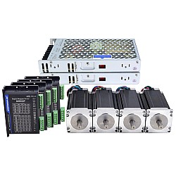 S Series 4 Axis CNC Router Kit 3.0Nm(425oz.in) Nema 23 Stepper Motor & Driver