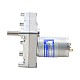 Brushed 12V DC Gear Motor 100Kg.cm/3.3RPM w/ 1269:1 Rectangular Spur Gearbox - FGE-36124500-G1269 | StepperOnline AU