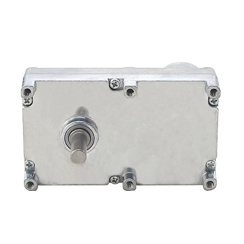 Brushed 12V DC Gear Motor 100Kg.cm/3.3RPM w/ 1269:1 Rectangular Spur Gearbox - FGE-36124500-G1269 | StepperOnline AU