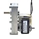 110V AC Gear Motor 100Kg.cm/5.5RPM w/ 590:1 Rectangular Spur Gearbox - FGE-6130-110V-G590 | StepperOnline AU