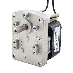 CN On Sale - 110V AC Gear Motor 40Kg.cm/8RPM w/ 277:1 Rectangular Spur Gearbox
