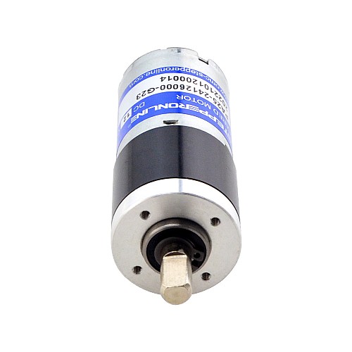 Brushed 12V DC Gear Motor 0.54Kg.cm/199RPM w/ 23:1 Planetary Gearbox - PA25-24126000-G23 | StepperOnline AU