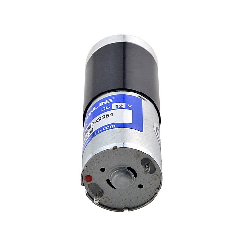 CN On Sale - Brushed 12V DC Gear Motor 6.5Kg.cm/12RPM w/ 361:1 Planetary Gearbox - CN-PA25-24126000-G361 | StepperOnline AU