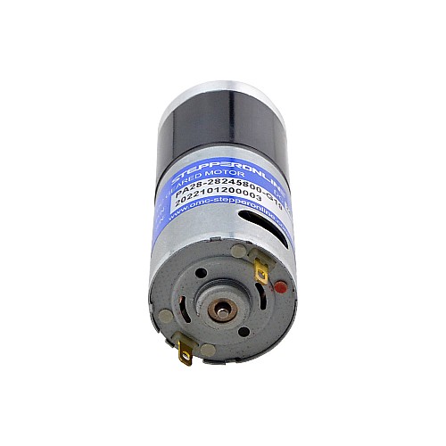 CN On Sale - Brushed 24V DC Gear Motor 0.8Kg.cm/239RPM w/ 19.2:1 Planetary Gearbox - CN-PA28-28245800-G19 | StepperOnline AU