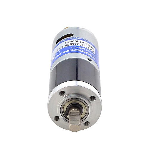 CN On Sale - Brushed 24V DC Gear Motor 0.8Kg.cm/239RPM w/ 19.2:1 Planetary Gearbox - CN-PA28-28245800-G19 | StepperOnline AU