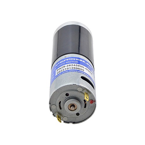 Brushed 24V DC Gear Motor 8.2Kg.cm/17RPM w/ 264:1 Planetary Gearbox - PA28-28245800-G264 | StepperOnline AU