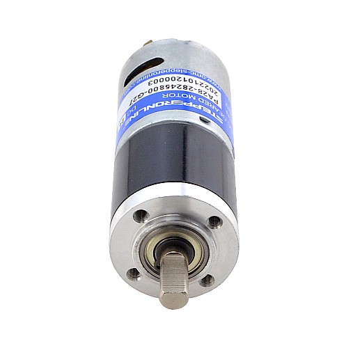 Brushed 24V DC Gear Motor 1.1Kg.cm/171RPM w/ 26.8:1 Planetary Gearbox - PA28-28245800-G27 | StepperOnline AU