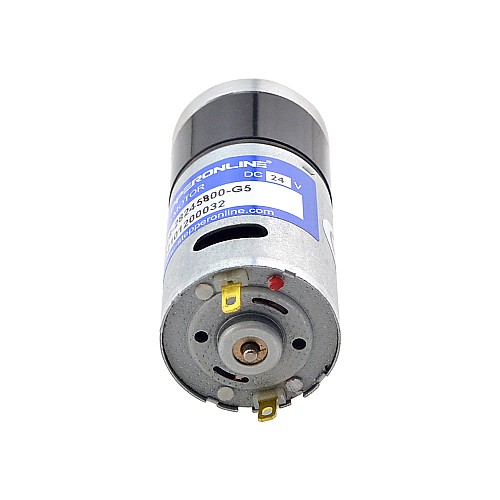 CN On Sale - Brushed 24V DC Gear Motor 0.24Kg.cm/888RPM w/ 5.18:1 Planetary Gearbox - CN-PA28-28245800-G5 | StepperOnline AU
