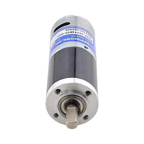 Brushed 24V DC Gear Motor 1.8Kg.cm/90RPM w/ 51:1 Planetary Gearbox - PA28-28245800-G51 | StepperOnline AU