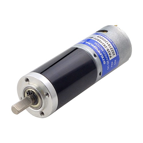 Brushed 24V DC Gear Motor 16Kg.cm/8.9RPM w/ 515:1 Planetary Gearbox - PA28-28245800-G515 | StepperOnline AU