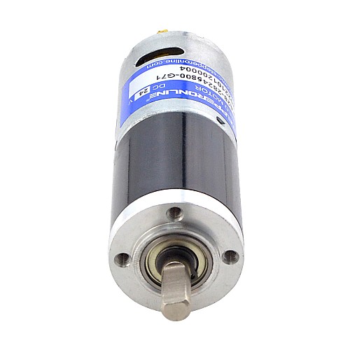 CN On Sale - Brushed 24V DC Gear Motor 2.6Kg.cm/65RPM w/ 71:1 Planetary Gearbox - CN-PA28-28245800-G71 | StepperOnline AU