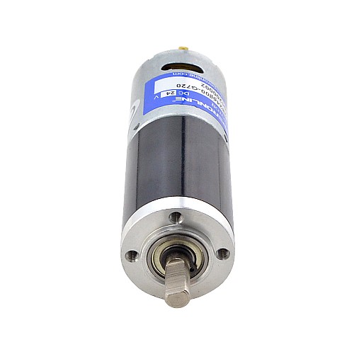 Brushed 24V DC Gear Motor 22Kg.cm/6.4RPM w/ 720:1 Planetary Gearbox - PA28-28245800-G720 | StepperOnline AU