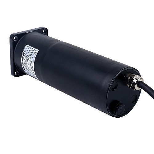 Brushed 24V DC Gear Motor 5Nm(708.06oz.in) 100RPM w/ 18:1 Planetary Gearbox IP66 155°C[311°F] - PB65-65241800-G18 | StepperOnline AU