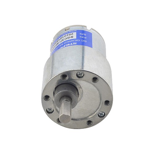 CN On Sale - Brushed 12V DC Gear Motor 3.5Kg.cm/41RPM 90:1 Spur Gearbox - CN-SGC37-32125000-G90 | StepperOnline AU