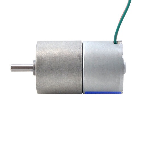 Brushed 6V DC Gear Motor 1.2Kg.cm/15RPM 187:1 Spur Gearbox - SGE27-27063800-G187 | StepperOnline AU