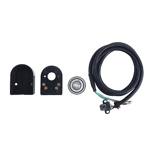 1000PPR Optical Rotary Encoder AB 2-Channel ID 5mm w/ Shielded Cable HKT30 - HKT3005-C03G-1000B-5E | StepperOnline AU