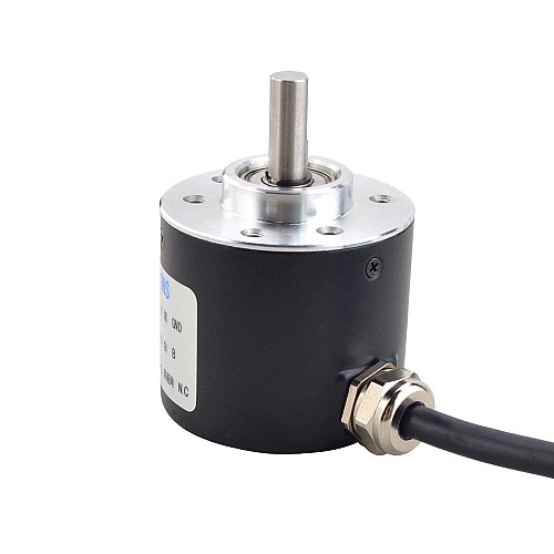 600PPR Incremental Rotary Encoder ABZ 3-Channel 6mm Solid Shaft ISC4006 - ISC4006-003G-600BZ3-5-24C | StepperOnline AU