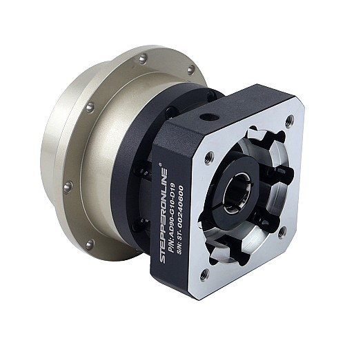 AD Series 90mm 10:1 Helical Planetary Gearbox Backlash 3arcmin for Servo Motors IP65 - AD90-G10-D19 | StepperOnline AU