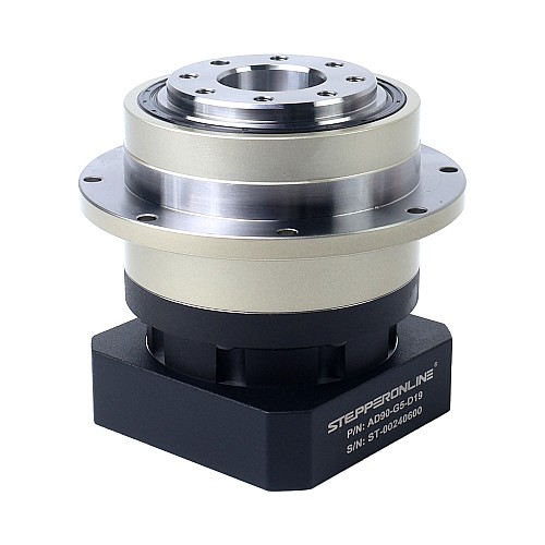AD Series 90mm 5:1 Helical Planetary Gearbox Backlash 3arcmin for Servo Motors IP65 - AD90-G5-D19 | StepperOnline AU