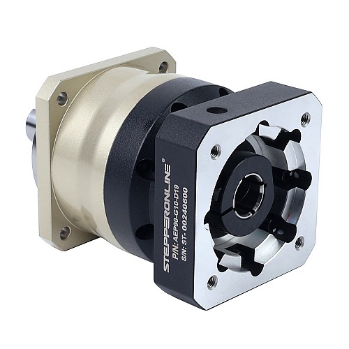AEP Series 90mm 10:1 Helical Planetary Gearbox Backlash 5arcmin for Servo Motors  IP65 - AEP90-G10-D19 | StepperOnline AU