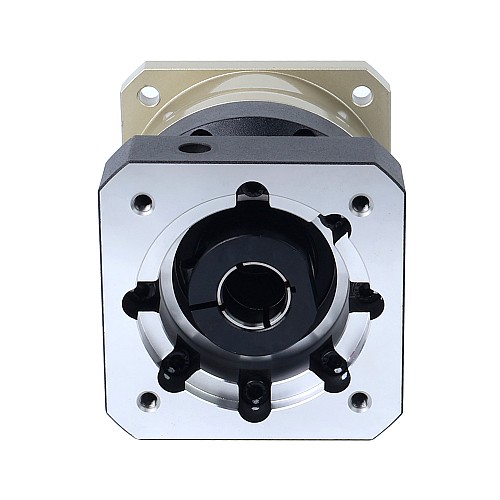 AEP Series 90mm 10:1 Helical Planetary Gearbox Backlash 5arcmin for Servo Motors  IP65 - AEP90-G10-D19 | StepperOnline AU