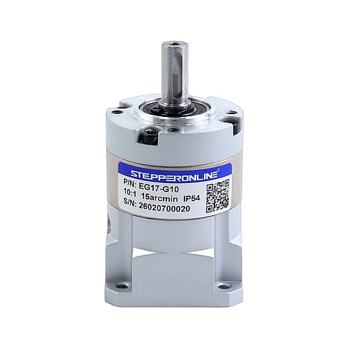 EG Series Planetary Gearbox Gear Ratio 10:1 Backlash 15arc-min for Nema 17 Stepper Motor - EG17-G10 | StepperOnline AU