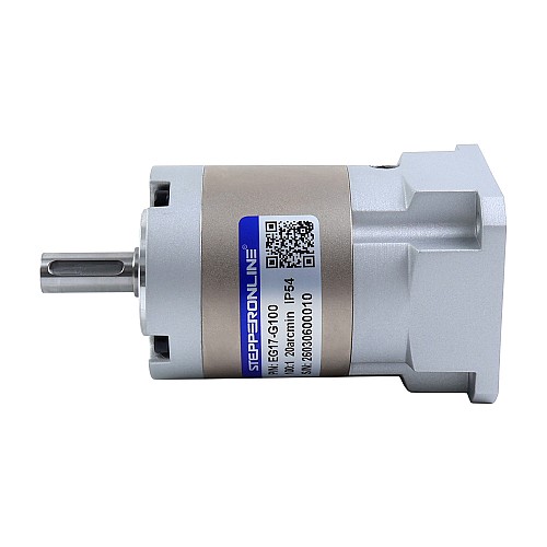 EG Series Planetary Gearbox Gear Ratio 100:1 Backlash 20arc-min for Nema 17 Stepper Motor - EG17-G100 | StepperOnline AU