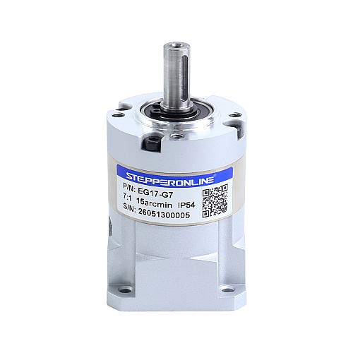 EG Series Planetary Gearbox Gear Ratio 7:1 Backlash 15arc-min for Nema 17 Stepper Motor - EG17-G7 | StepperOnline AU