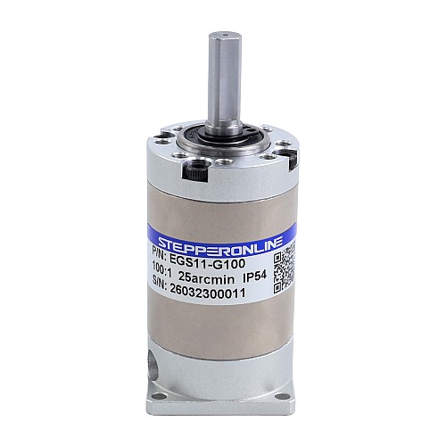 EG Series Planetary Gearbox Gear Ratio 100:1 Backlash 25arc-min for Nema 11 Stepper Motor - EGS11-G100 | StepperOnline AU