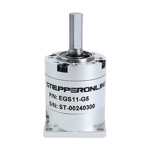 EG Series Planetary Gearbox Gear Ratio 5:1 Backlash 15arc-min for Nema 11 Stepper Motor - EGS11-G5 | StepperOnline AU
