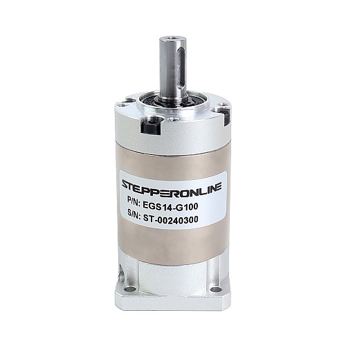 EG Series Planetary Gearbox Gear Ratio 100:1 Backlash 25arc-min for Nema 14 Stepper Motor - EGS14-G100 | StepperOnline AU