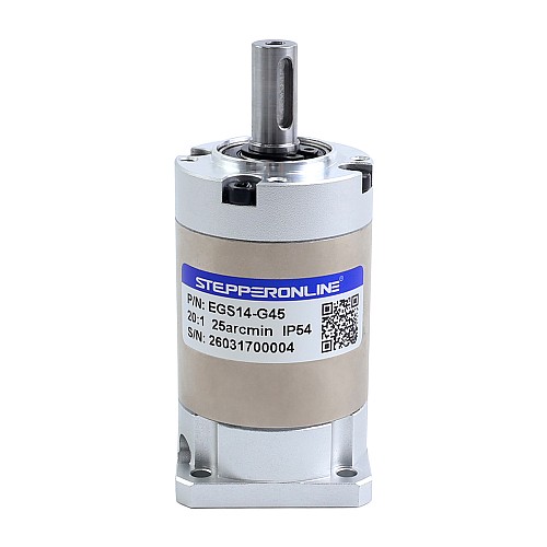 EG Series Planetary Gearbox Gear Ratio 45:1 Backlash 25arc-min for Nema 14 Stepper Motor - EGS14-G45 | StepperOnline AU