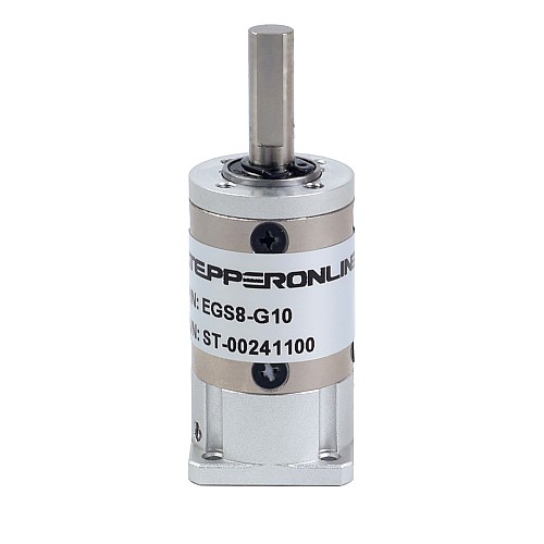 EG Series Planetary Gearbox Gear Ratio 10:1 Backlash 15arc-min for Nema 8 Stepper Motor - EGS8-G10 | StepperOnline AU