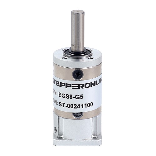 EG Series Planetary Gearbox Gear Ratio 5:1 Backlash 15arc-min for Nema 8 Stepper Motor - EGS8-G5 | StepperOnline AU